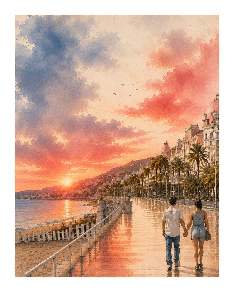 French Riviera Promenade