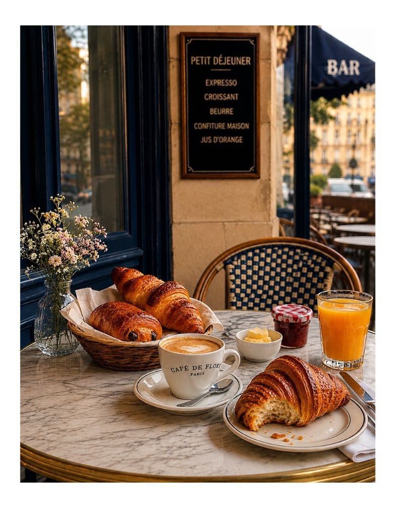 Morning Café in France