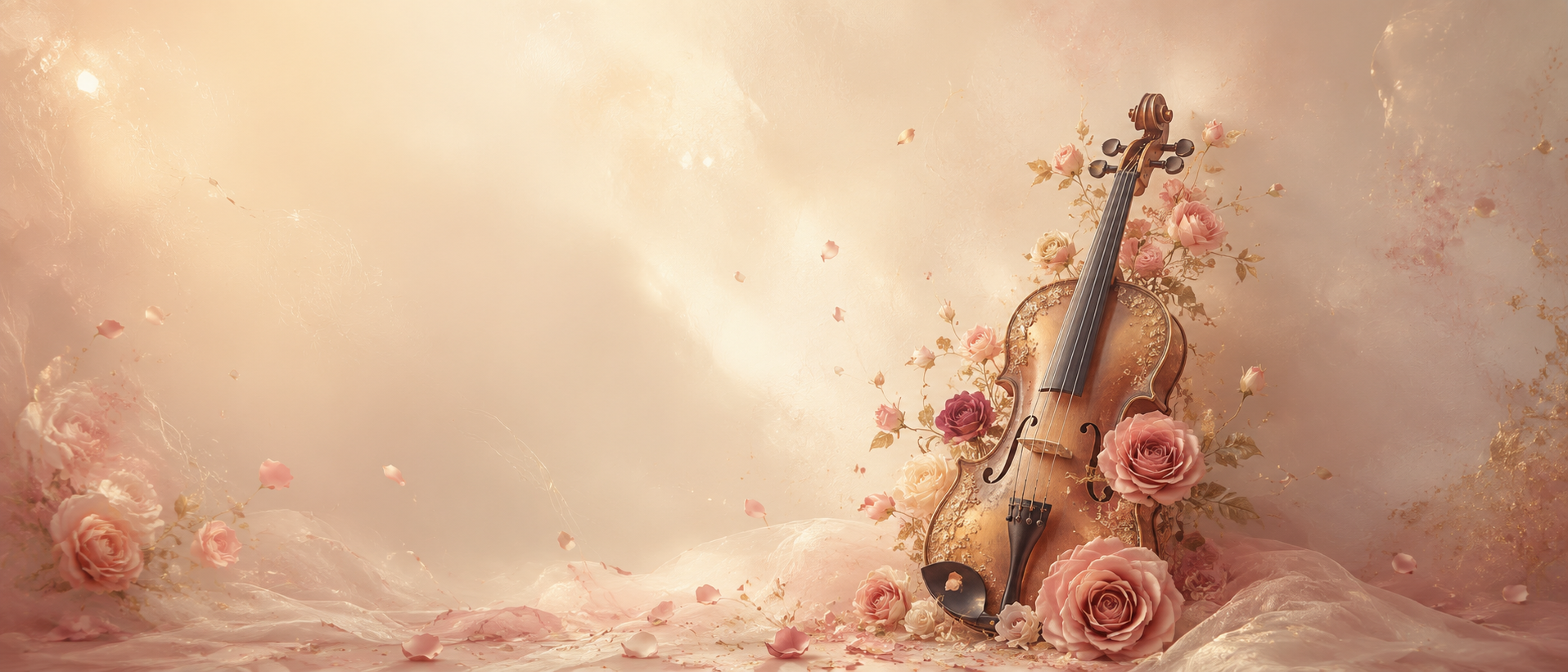 The Violin Rose banner artwork