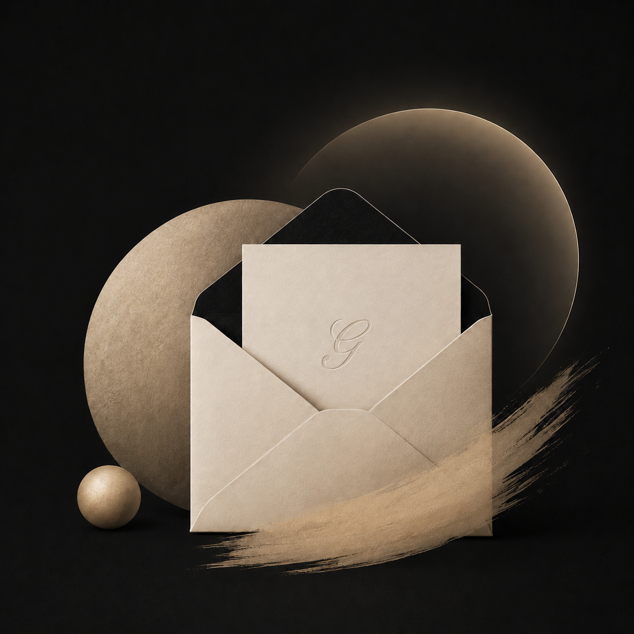 Elegant Gimmons ART envelope